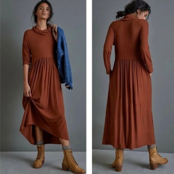 Anthropologie Dolan Alissa Maxi Dress Size XS - Picture 2 of 6